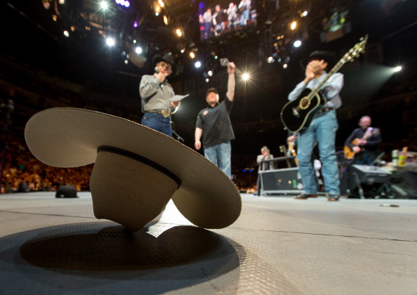 George Strait Performs At The Staples Center