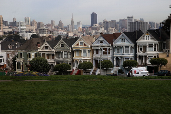 Row of houses in San Francisco