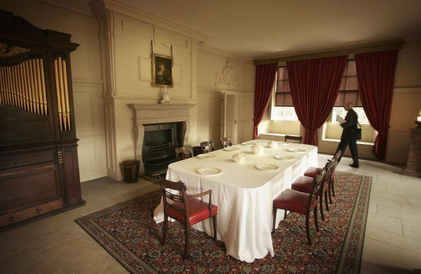 Dining room set up