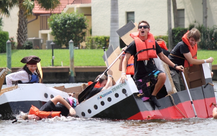 Cape Coral Cardboard Boat Regatta 2013Cape Coral Cardboard Boat Regatta 2013