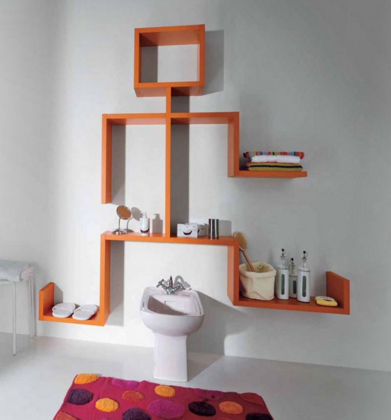 human looking floating shelves