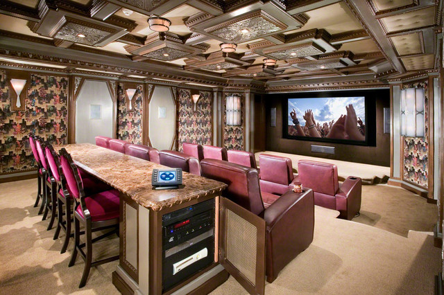 classic style home theater