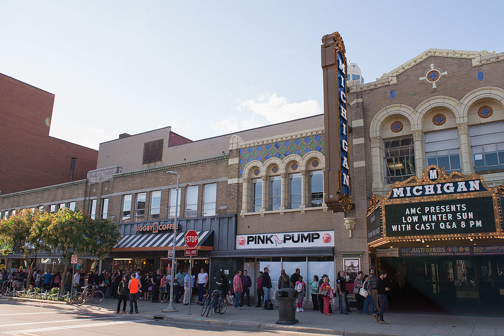 A general view of atmosphere during AMC's "Low Winter Sun" cast Q&amp;A with Art House Convergence on July 29, 2013 in Ann Arbor, Michigan. 