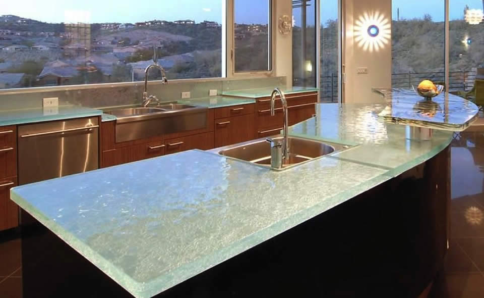 6 Unexpected Kitchen Countertop Trends For 2014 Glass 