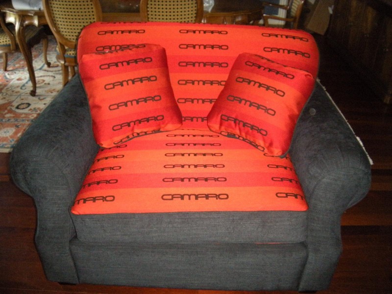 oversized comfortable camaro chair