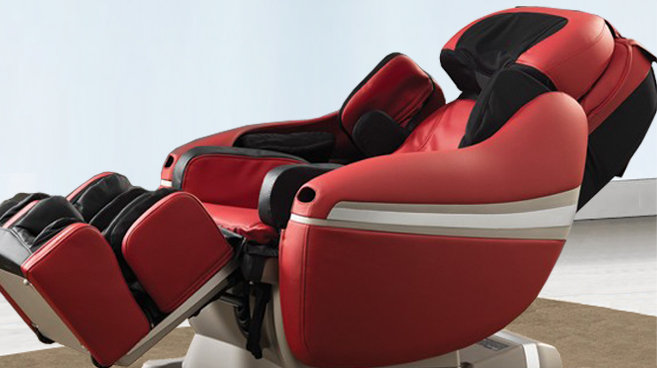 leather massage chair for man cave