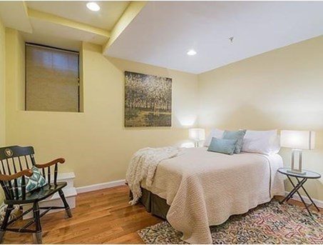 bedroom with beautiful hardwood floors