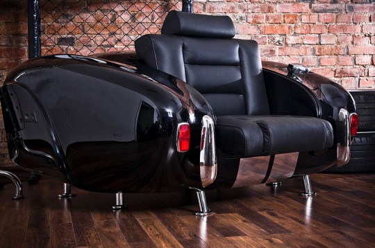 futuristic car chair