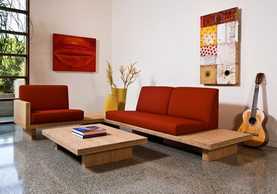 bamboo sofa by viesso