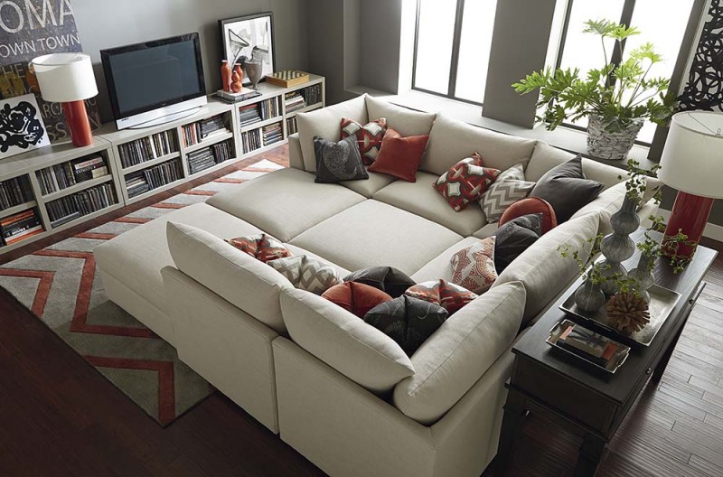 oversized sectional sofa