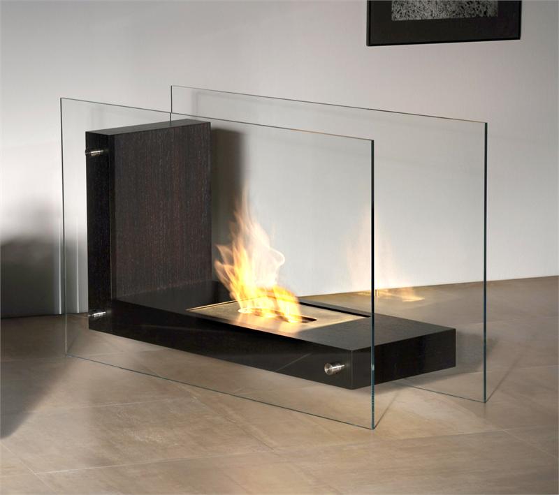 20 Glass Fireplace Ideas To Keep You Warm This Winter