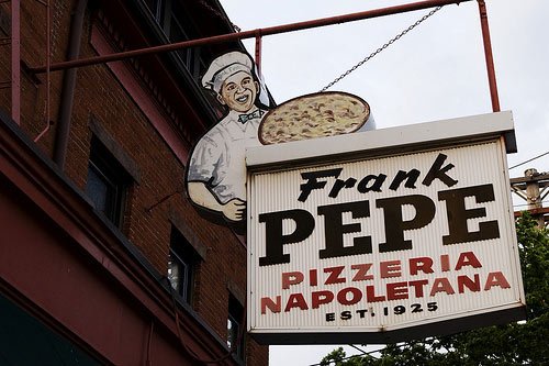 Frank Pepe's Pizza in New Haven Connecticut