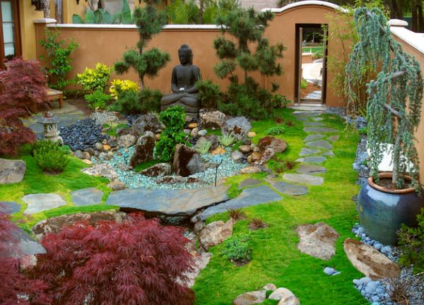 beautiful backyard japanese garden