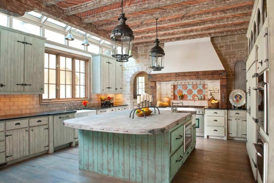 20 Beautiful Rustic Kitchen Designs