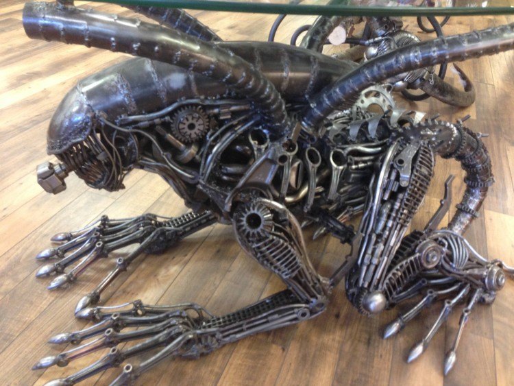 Alien Parts Table