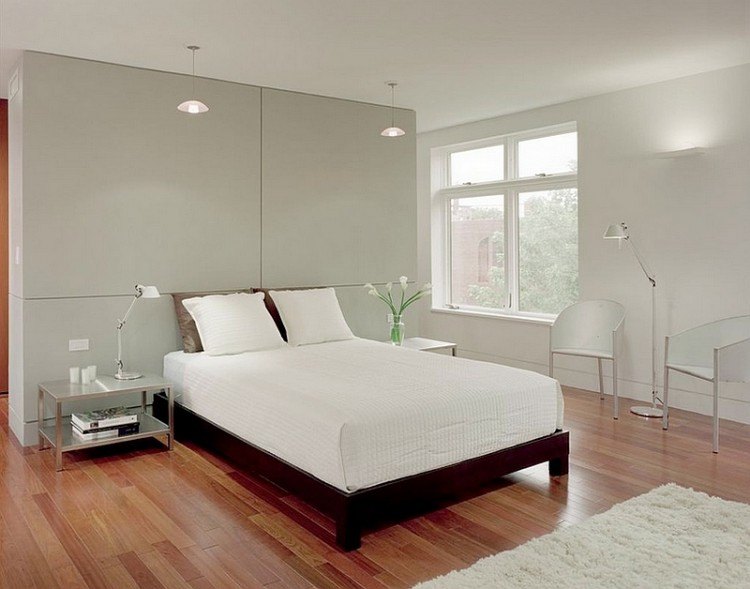 beautiful white master bedroom