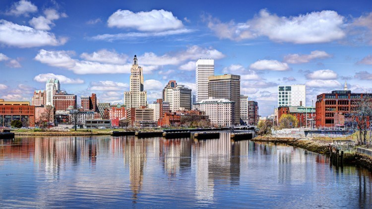 Providence RI skyline