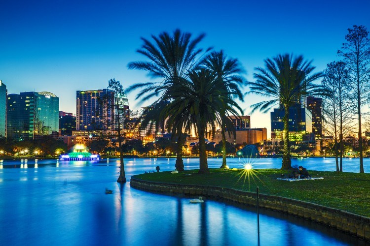 Skyline of Orlando FL