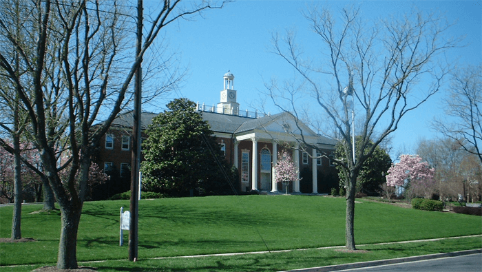 View of building in Fairfax VA