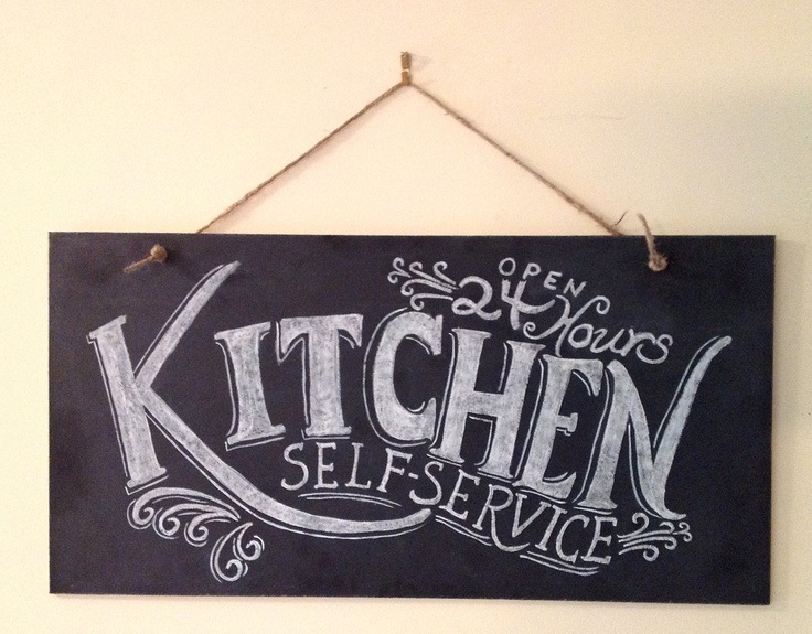 24 hour kitchen wall art