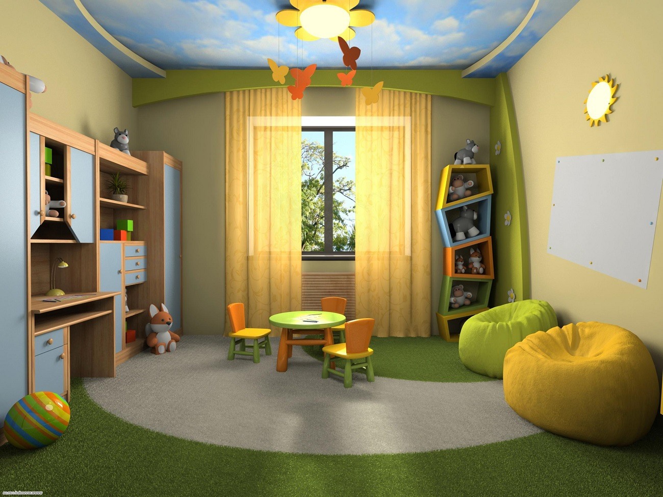 20 Awesome Kids' Rooms With Neutral Colors