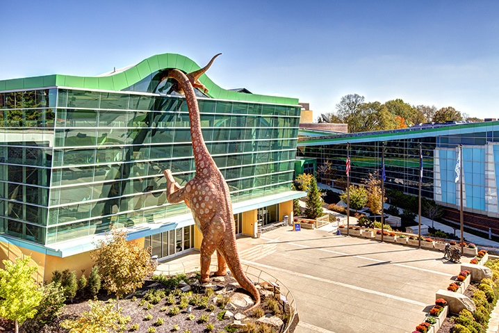 view of indianpolis children's museum