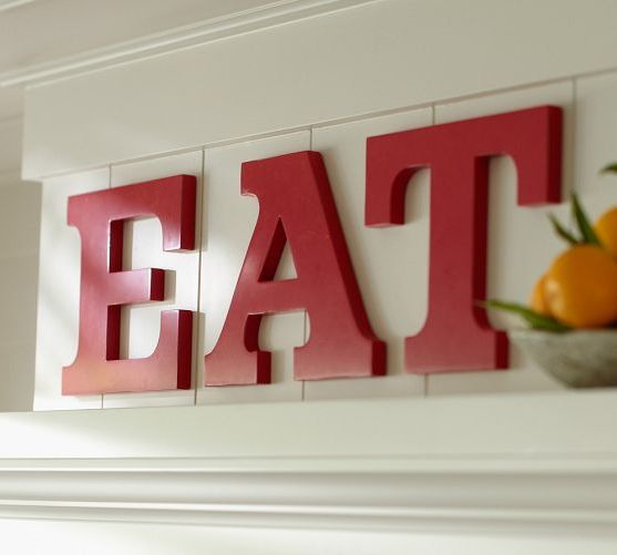 Eat kitchen sign