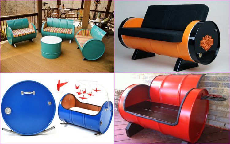 Recycled-oil-barrel-furniture