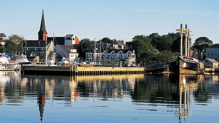 view of the water in salem ma