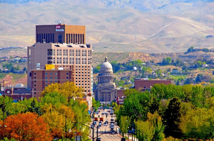 view of boise id