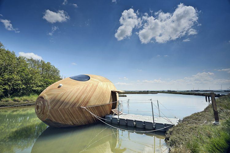 The Exbury Egg Floating House