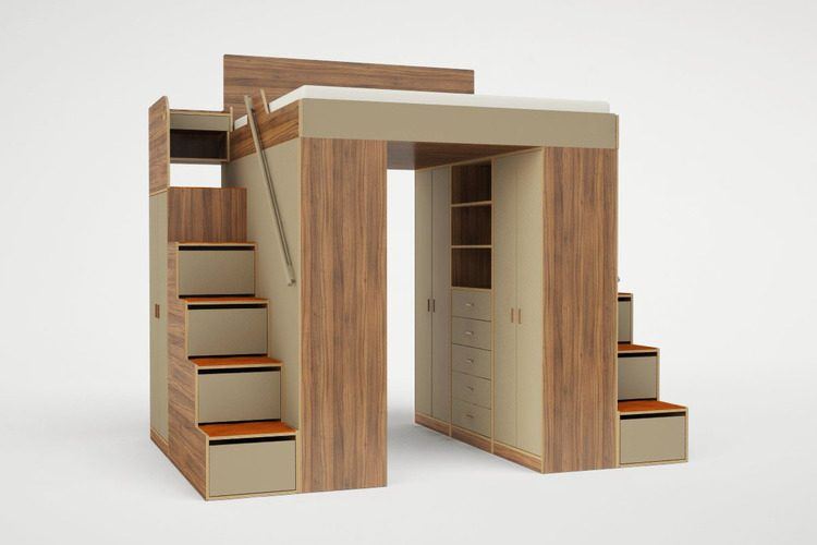 double loft bed for adults