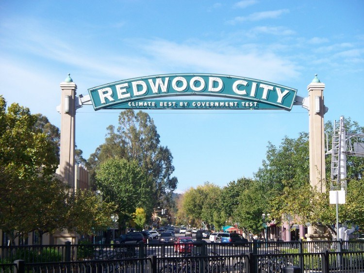 redwood city ca sign