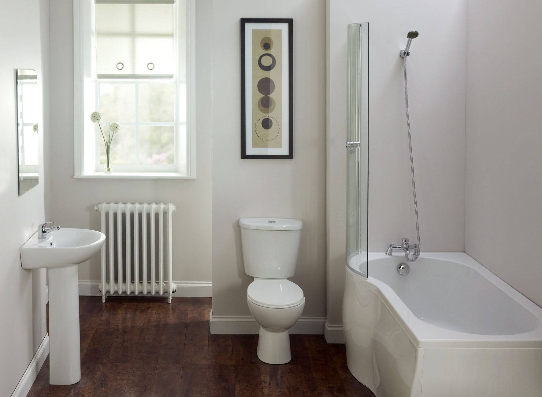20 Beautiful Bathrooms With Wood Laminate Flooring