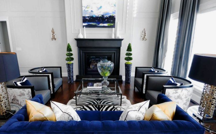 2016 home design zebra print