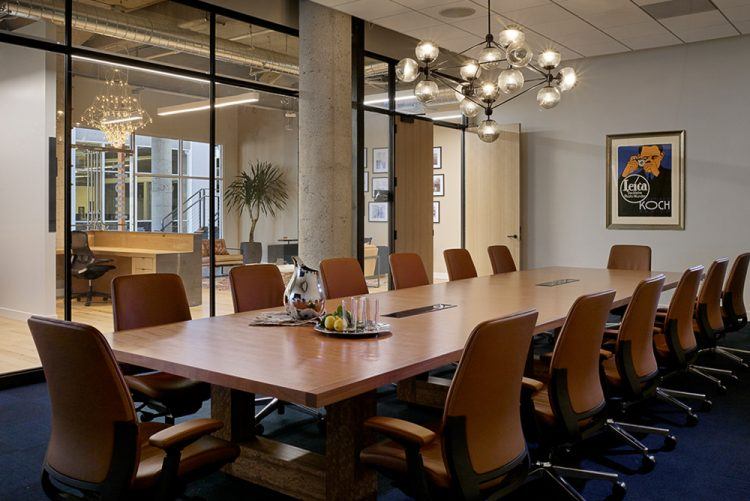 traditional conference room space