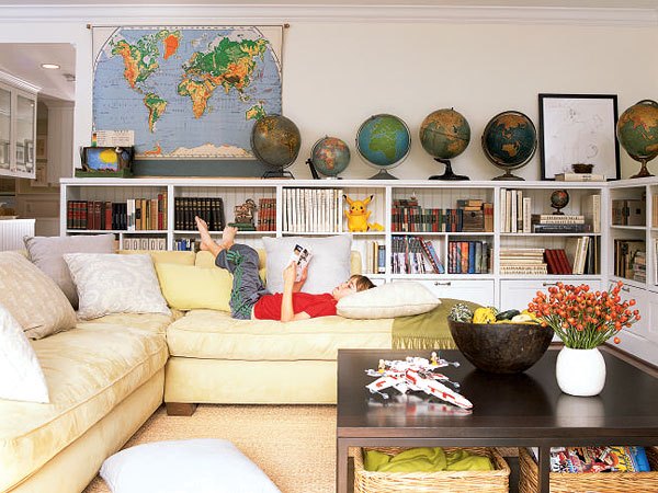 travel inspired home decor
