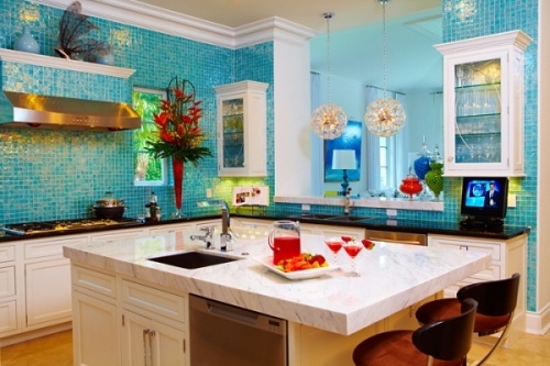 technicolor kitchen