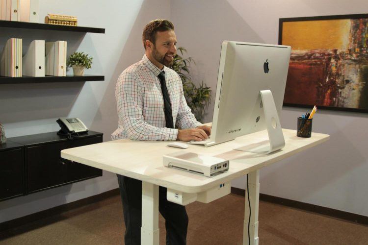 Autonomous-Desk-Standing-Talking