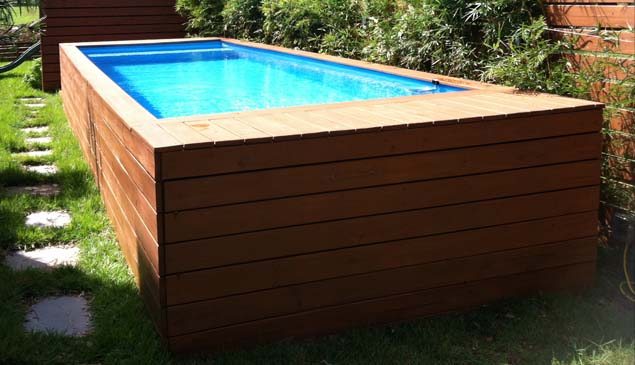 basic shipping container pool