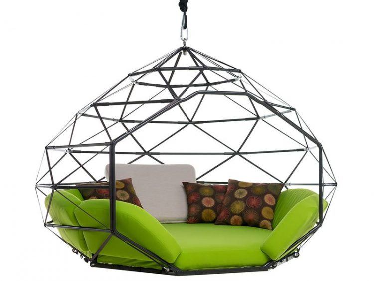 cage style swing chair