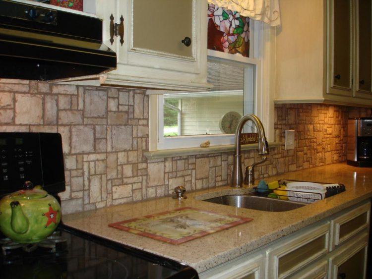 simple kitchen backsplash