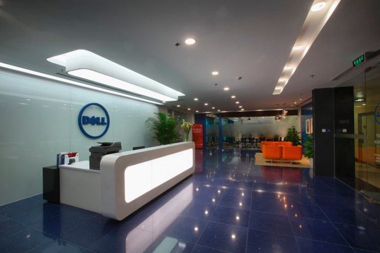 view of dell office