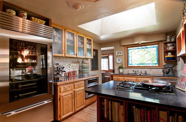 kitchen stained glass window