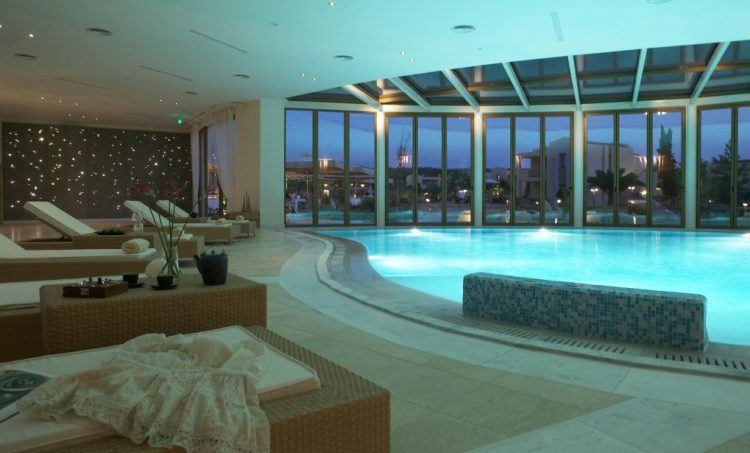 luxury indoor swimming pool