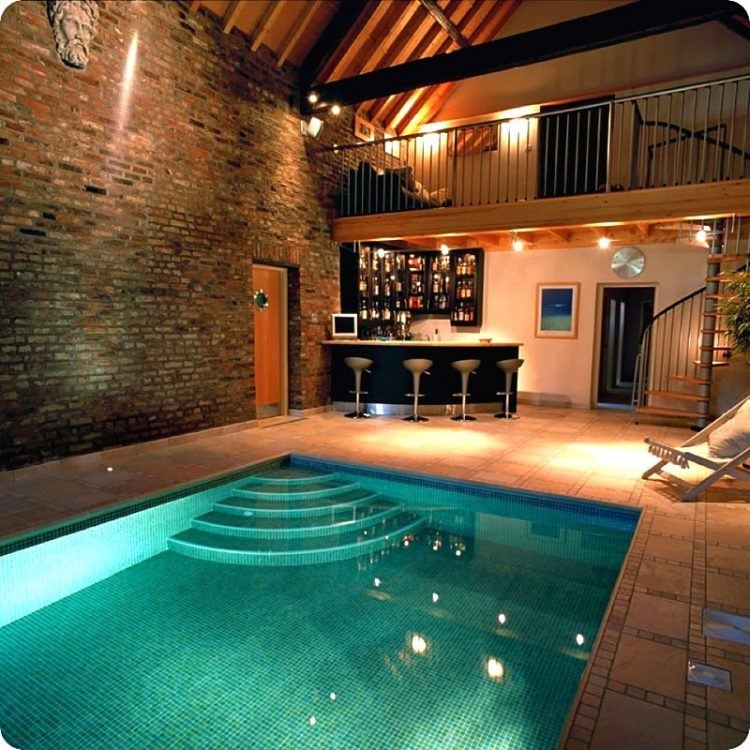 simple indoor swimming pool