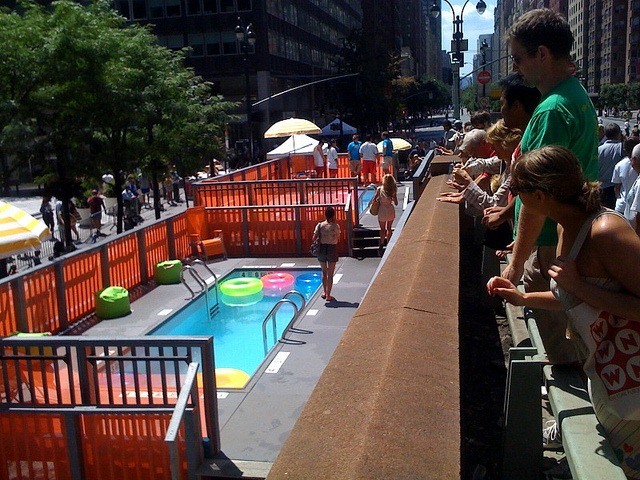 cool shipping container pool