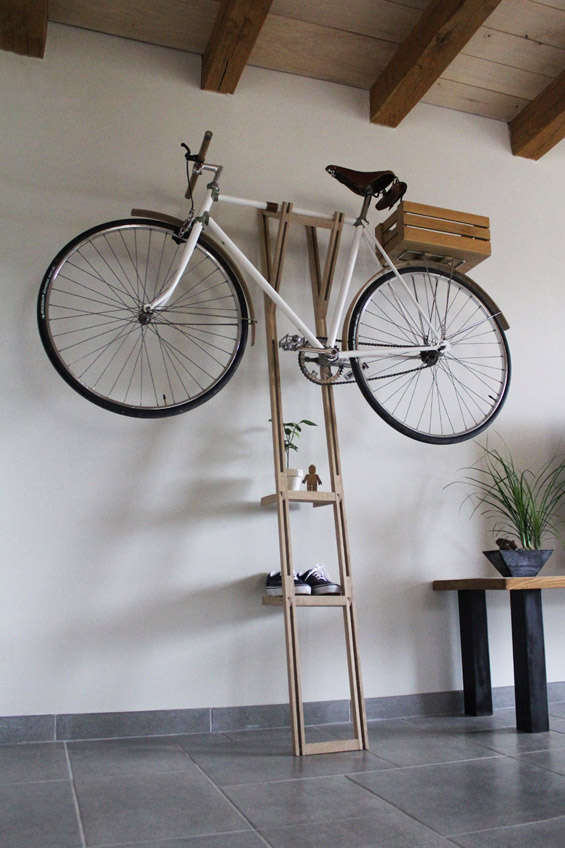 simple but cool bike rack