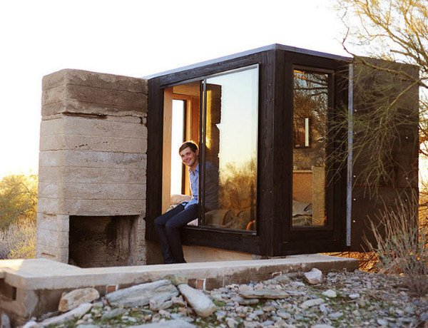 fabulous tiny house with glass