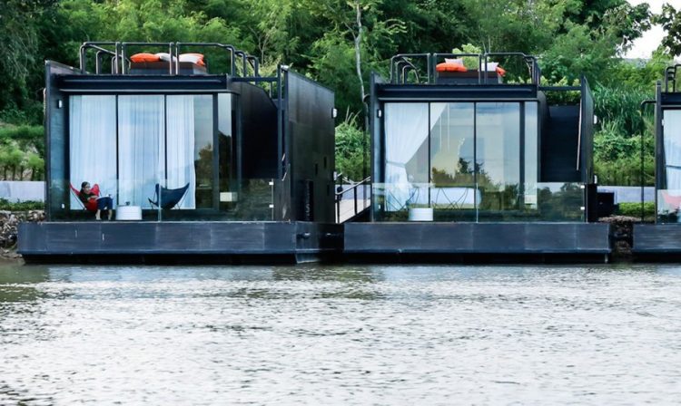 Floating Prefab Homes